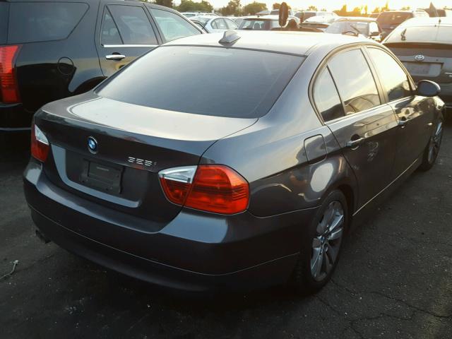 WBAVC53537FZ78403 - 2007 BMW 328 I SULE GRAY photo 4