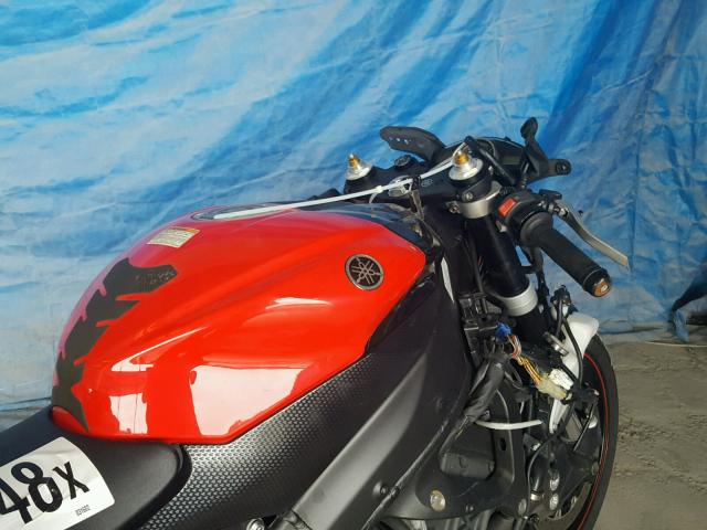 JYARJ16E2EA031602 - 2014 YAMAHA YZFR6 RED photo 5