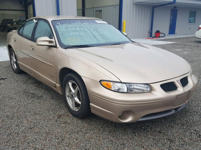 1G2WP52K2YF229763 - 2000 PONTIAC GRAND PRIX ოქროსფერი ფოტო 1