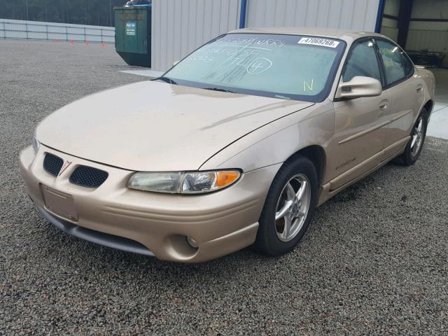 1G2WP52K2YF229763 - 2000 PONTIAC GRAND PRIX ოქროსფერი ფოტო 2
