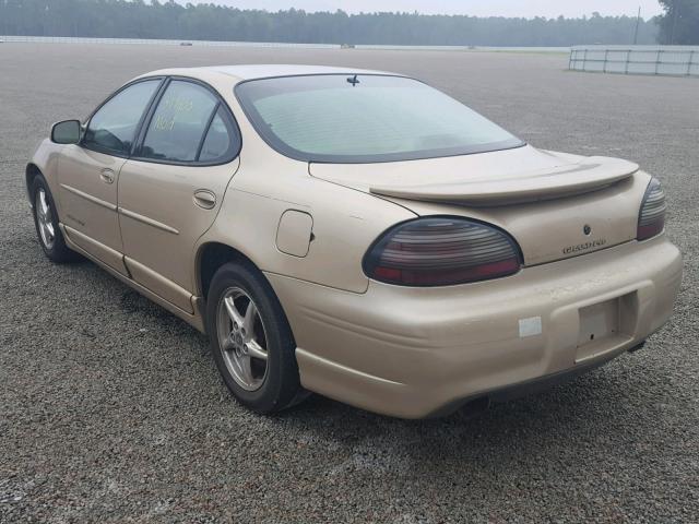 1G2WP52K2YF229763 - 2000 PONTIAC GRAND PRIX ოქროსფერი ფოტო 3