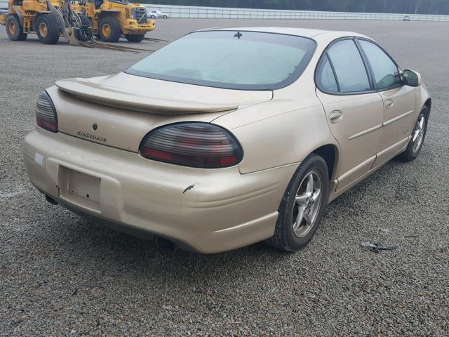 1G2WP52K2YF229763 - 2000 PONTIAC GRAND PRIX ოქროსფერი ფოტო 4