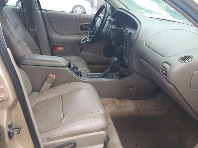 1G2WP52K2YF229763 - 2000 PONTIAC GRAND PRIX ოქროსფერი ფოტო 5