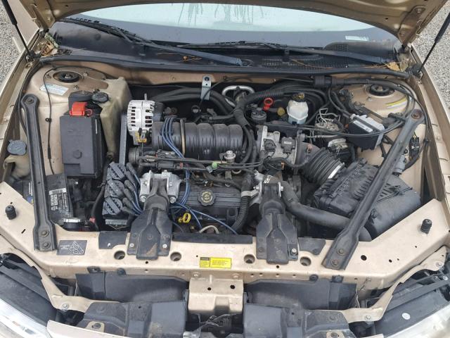 1G2WP52K2YF229763 - 2000 PONTIAC GRAND PRIX ოქროსფერი ფოტო 7