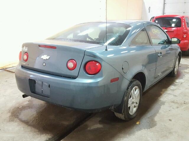 1G1AL18F467684120 - 2006 CHEVROLET COBALT LT BLUE photo 4