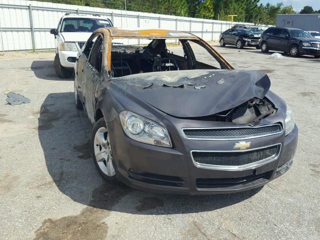 1G1ZA5E10BF345539 - 2011 CHEVROLET MALIBU LS ნაცრისფერი ფოტო 1