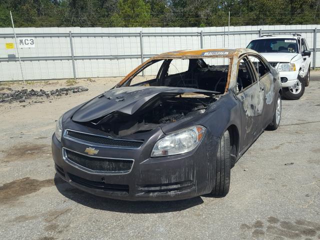 1G1ZA5E10BF345539 - 2011 CHEVROLET MALIBU LS ნაცრისფერი ფოტო 2