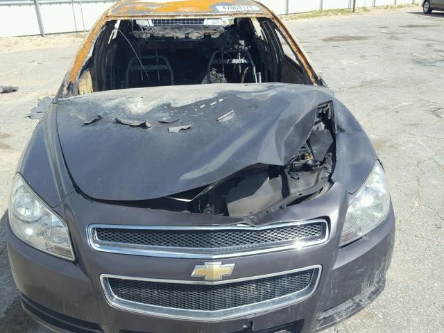 1G1ZA5E10BF345539 - 2011 CHEVROLET MALIBU LS ნაცრისფერი ფოტო 7