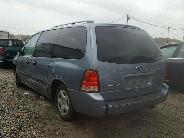 2FMZA51635BA01519 - 2005 FORD FREESTAR S BLUE photo 3