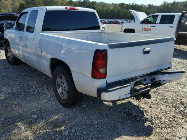 1GCEC19V06Z216789 - 2006 CHEVROLET SILVERADO WHITE photo 3