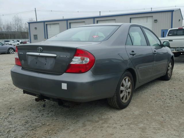 4T1BE32K12U601239 - 2002 TOYOTA CAMRY LE 灰色 照片 4