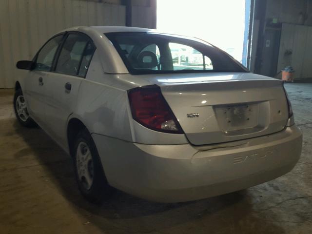 1G8AF52F55Z138910 - 2005 SATURN ION LEVEL SILVER photo 3