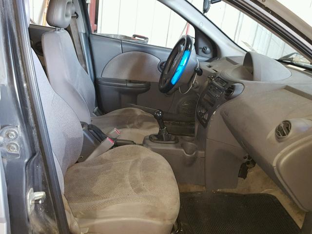 1G8AF52F55Z138910 - 2005 SATURN ION LEVEL SILVER photo 5