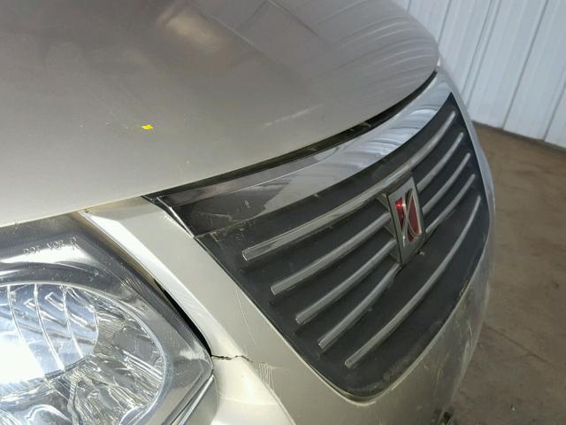 1G8AF52F55Z138910 - 2005 SATURN ION LEVEL SILVER photo 9