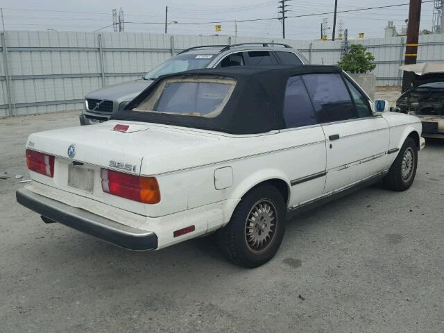 WBABB2301J8859429 - 1988 BMW 325 I AUTO WHITE photo 4