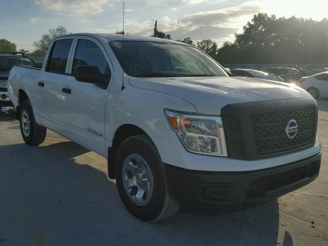 1N6AA1EK5HN553563 - 2017 NISSAN TITAN S WHITE photo 1