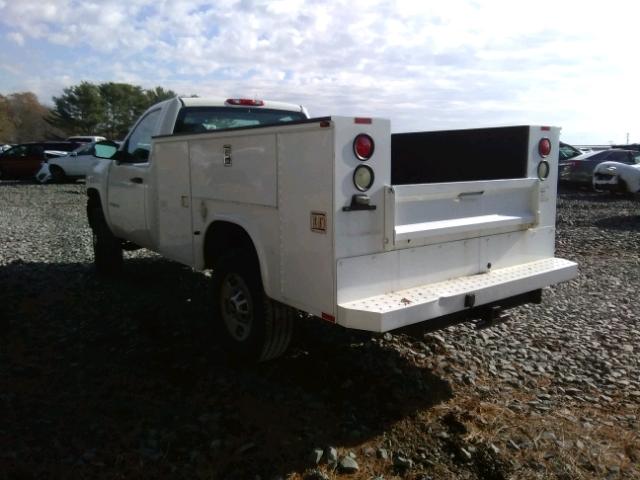 1GC0KVCG1CF120830 - 2012 CHEVROLET SILVERADO WHITE photo 3