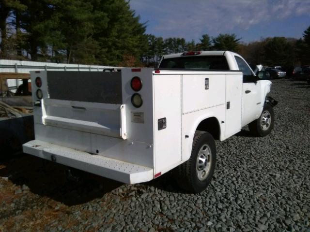 1GC0KVCG1CF120830 - 2012 CHEVROLET SILVERADO WHITE photo 4