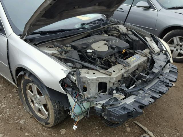 2G1WS551769297259 - 2006 CHEVROLET IMPALA POL SILVER photo 9