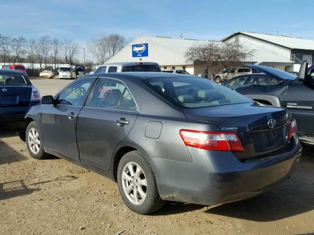 4T4BE46K99R056553 - 2009 TOYOTA CAMRY BASE GRAY photo 3