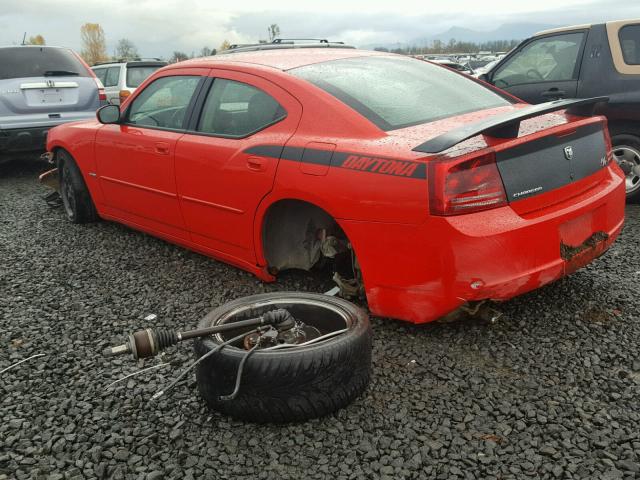 2B3LA53H66H488689 - 2006 DODGE CHARGER R/ RED photo 3