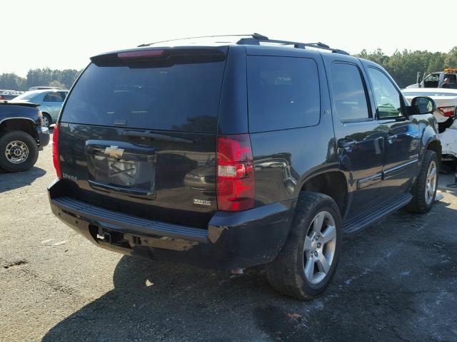 1GNFC13058R171943 - 2008 CHEVROLET TAHOE C150 BLACK photo 4