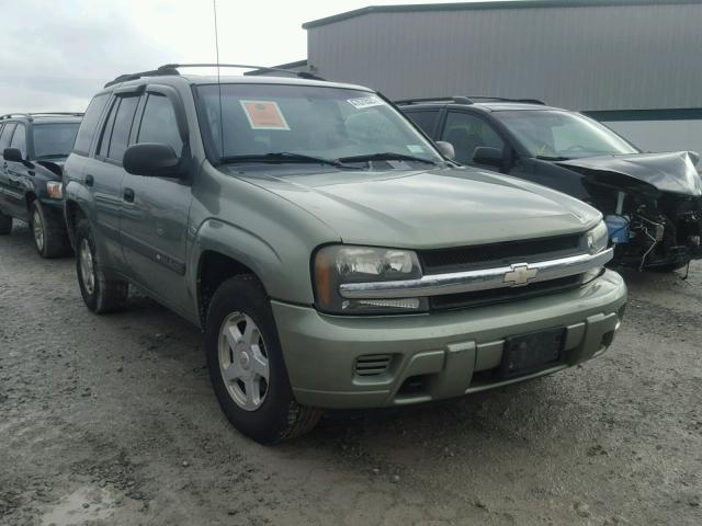 1GNDT13S132286825 - 2003 CHEVROLET TRAILBLAZE GREEN photo 1