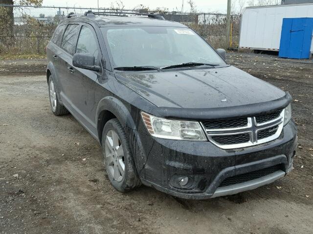 3C4PDCCG1CT162157 - 2012 DODGE JOURNEY SX BLACK photo 1