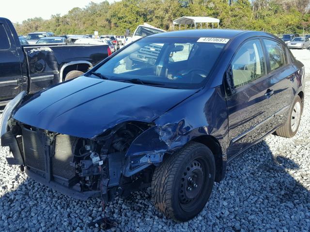 3N1AB6AP1BL610849 - 2011 NISSAN SENTRA 2.0 BLUE photo 2