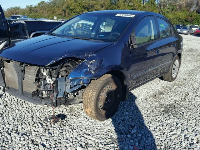 3N1AB6AP1BL610849 - 2011 NISSAN SENTRA 2.0 BLUE photo 9