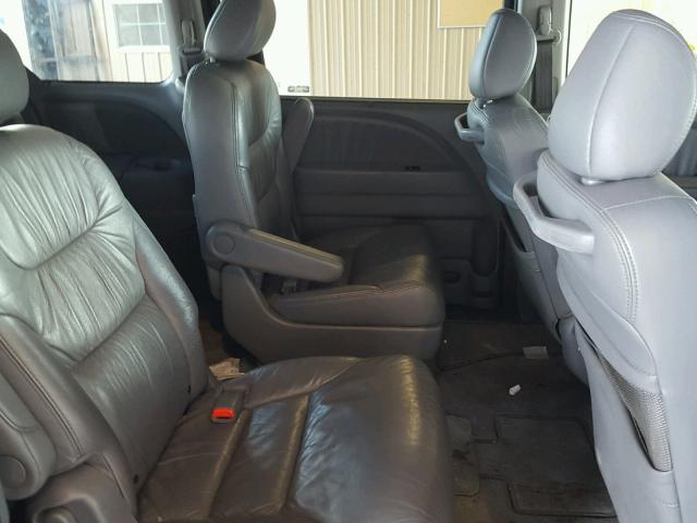 5FNRL38647B085414 - 2007 HONDA ODYSSEY EX BLACK photo 6