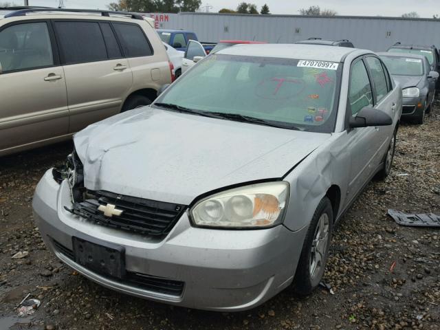 1G1ZS58F67F155191 - 2007 CHEVROLET MALIBU LS SILVER photo 2