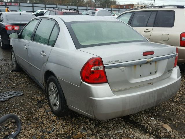 1G1ZS58F67F155191 - 2007 CHEVROLET MALIBU LS SILVER photo 3