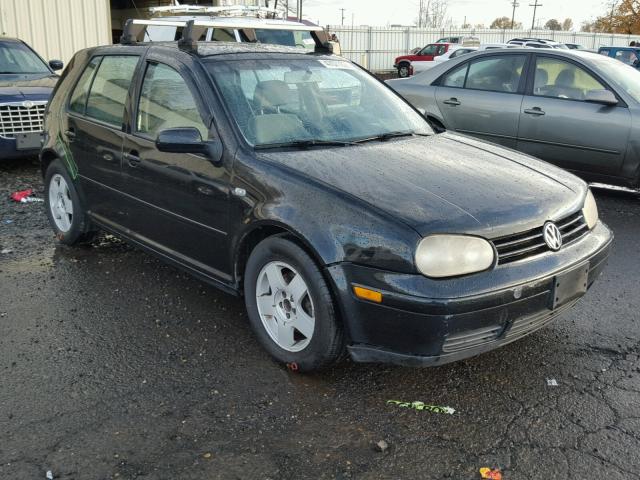 WVWGF21J2YW687796 - 2000 VOLKSWAGEN GOLF GLS T BLACK photo 1