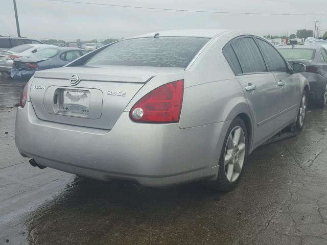 1N4BA41E56C821308 - 2006 NISSAN MAXIMA SE SILVER photo 4