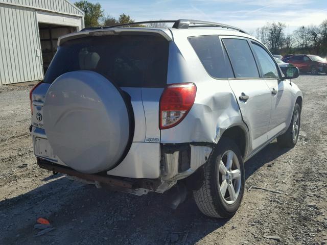 JTMBK33V665005209 - 2006 TOYOTA RAV4 SILVER photo 4