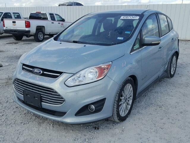 1FADP5BUXDL532988 - 2013 FORD C-MAX SEL BLUE photo 2