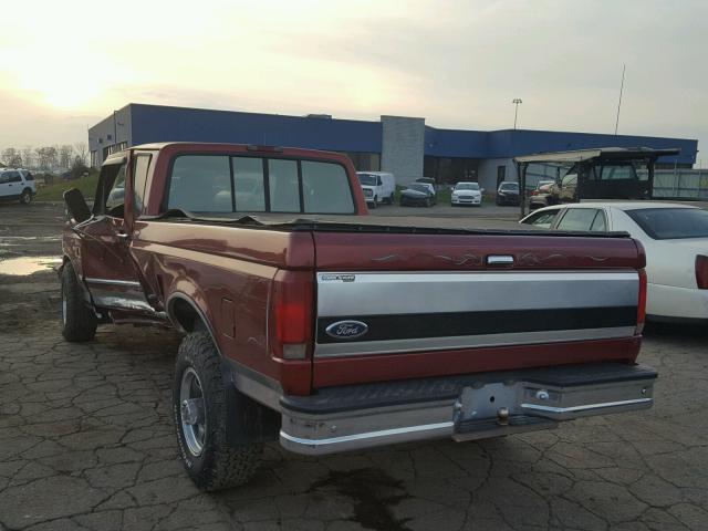 1FTHX25F3TEA52530 - 1996 FORD F250 RED photo 3