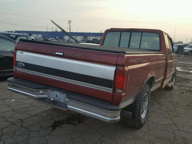 1FTHX25F3TEA52530 - 1996 FORD F250 RED photo 4