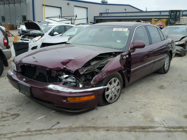 1G4CW54K054102267 - 2005 BUICK PARK AVENU PURPLE photo 2