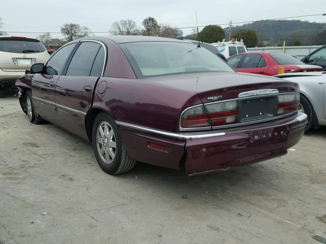 1G4CW54K054102267 - 2005 BUICK PARK AVENU PURPLE photo 3