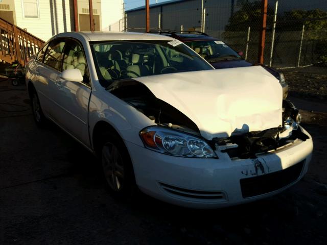 2G1WT58K369359404 - 2006 CHEVROLET IMPALA LT WHITE photo 1