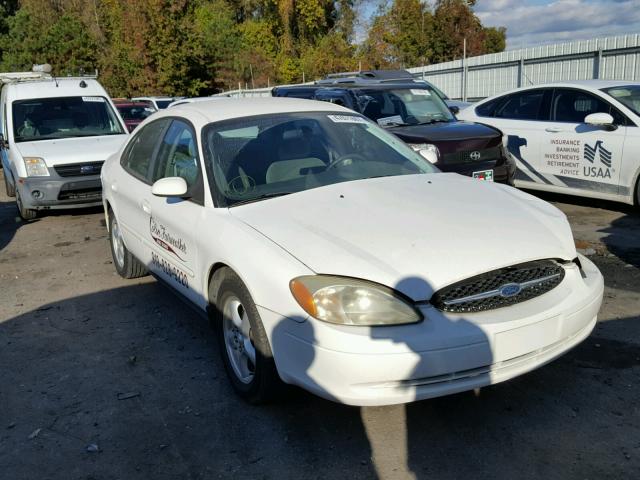 1FAFP53U33A244201 - 2003 FORD TAURUS SE WHITE photo 1