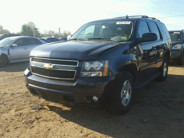 1GNFK23099R271053 - 2009 CHEVROLET TAHOE K150 BLUE photo 2