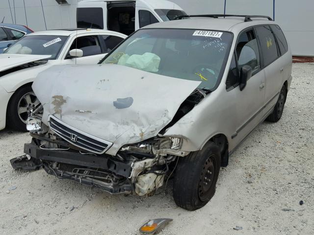 JHMRA3865WC008714 - 1998 HONDA ODYSSEY LX TAN photo 2