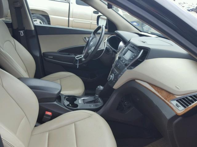 5XYZU3LB0EG210710 - 2014 HYUNDAI SANTA FE S 黑色 照片 5