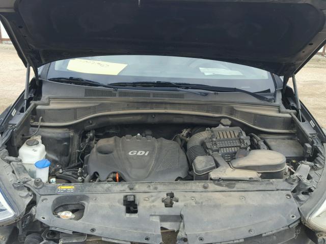 5XYZU3LB0EG210710 - 2014 HYUNDAI SANTA FE S 黑色 照片 7