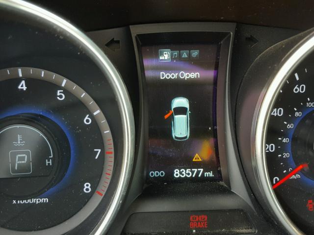 5XYZU3LB0EG210710 - 2014 HYUNDAI SANTA FE S 黑色 照片 8