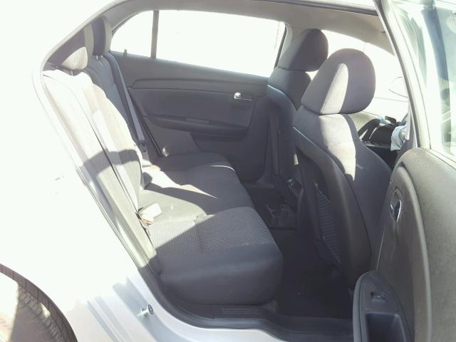 1G1ZC5EB3AF108707 - 2010 CHEVROLET MALIBU 1LT SILVER photo 6