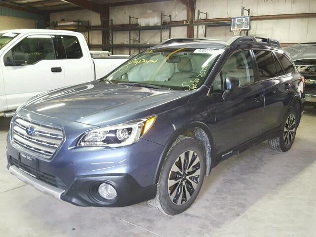 4S4BSBNC9G3254988 - 2016 SUBARU OUTBACK 2. BLUE photo 2